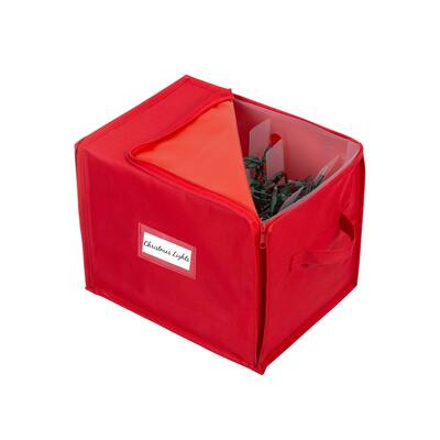 Simplify Stackable Christmas Tree Light Organizer Box