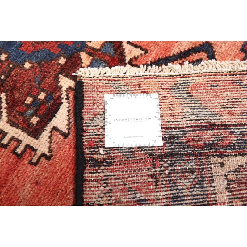 ECARPETGALLERY Hand-knotted Andelz Dark Red Wool Rug - 3'5 x 6'8