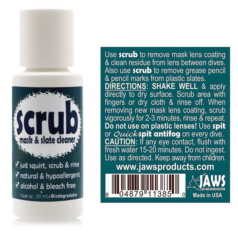 JAWS Scrub and Quick Spit Combo Kit for Water Sports and Gear - ‎1 Count