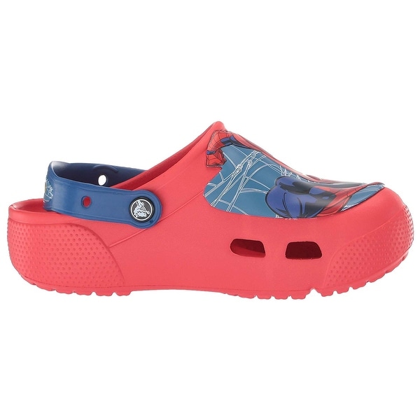 spiderman light up crocs