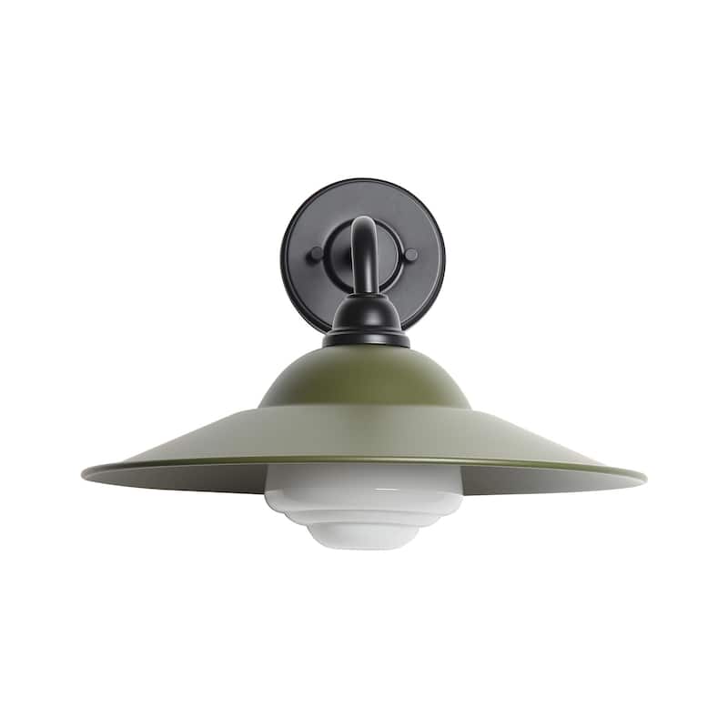 Golden Lighting 5096-OWL-MP Croma 12" Tall Outdoor Wall Sconce