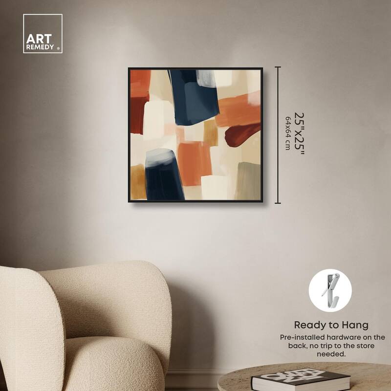 Sienna Shift Canvas by Art Remedy