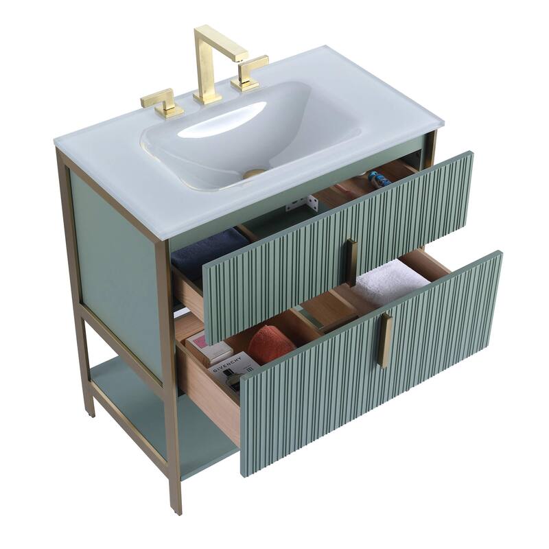 Fine Fixtures Serenity Modern bathroom vanity