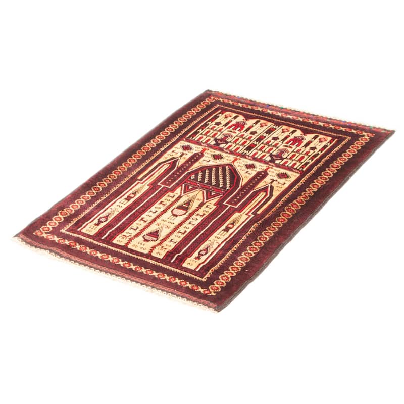 Teimani Beige Rug 2'11" x 4'9" - 2'11 x 4'9