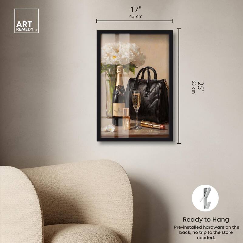 Cheers to Lovely Glam Shadowbox by Art Remedy