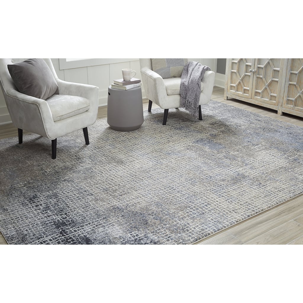 Signature Design by Ashley Brookhall Gray/Blue Rug