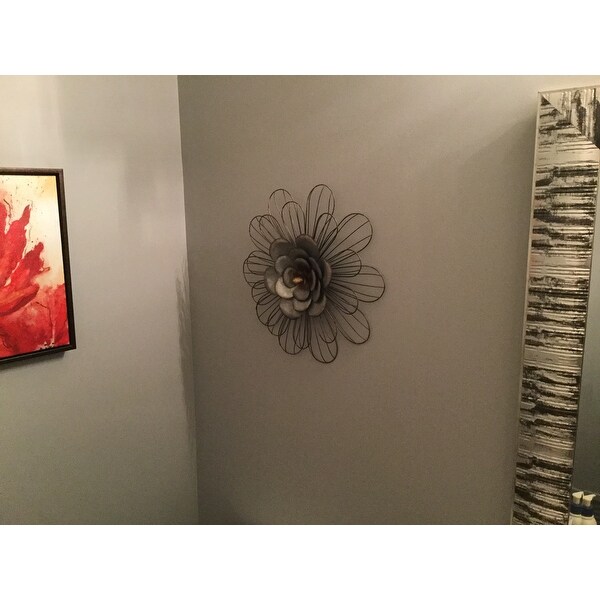 Top Product Reviews For Stratton Home Decor Galvanized Metal Daisy
