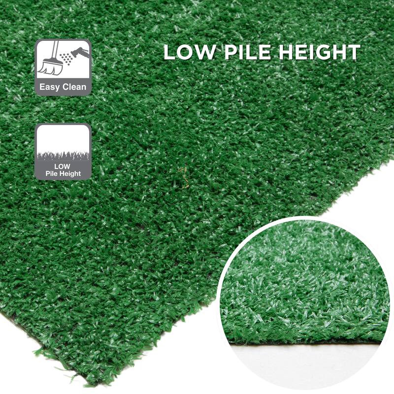 Soliel Indoor/Outdoor Waterproof Artificial Turf Grass Rugs