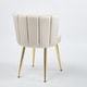 preview thumbnail 11 of 23, Modern dining chair(set of 2 ) with iron tube legs, comfortable backrest, suitable for dining room, living room, cafe