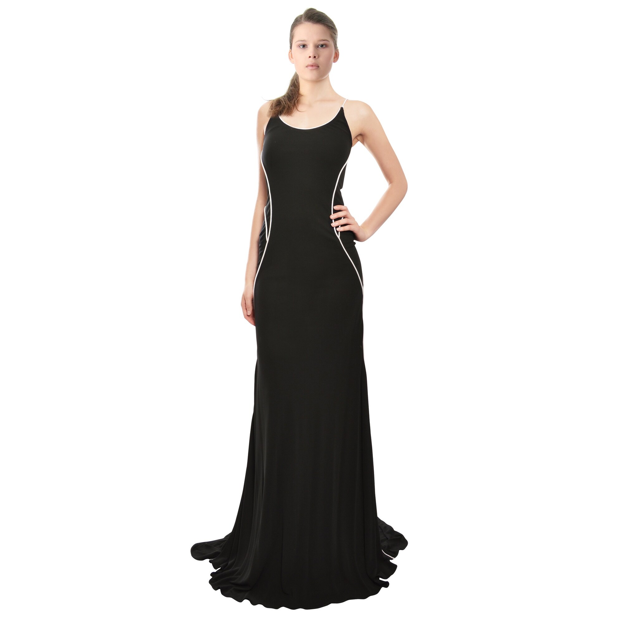 jersey knit evening gowns