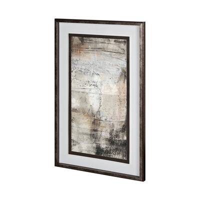 Blk Wht Bronze II Framed Art Print