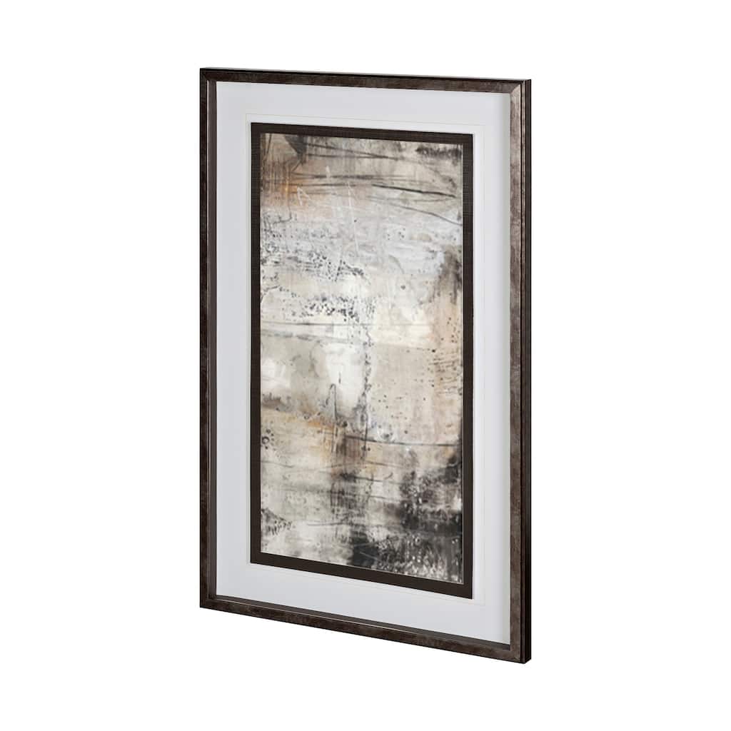 Blk Wht Bronze II Framed Art Print