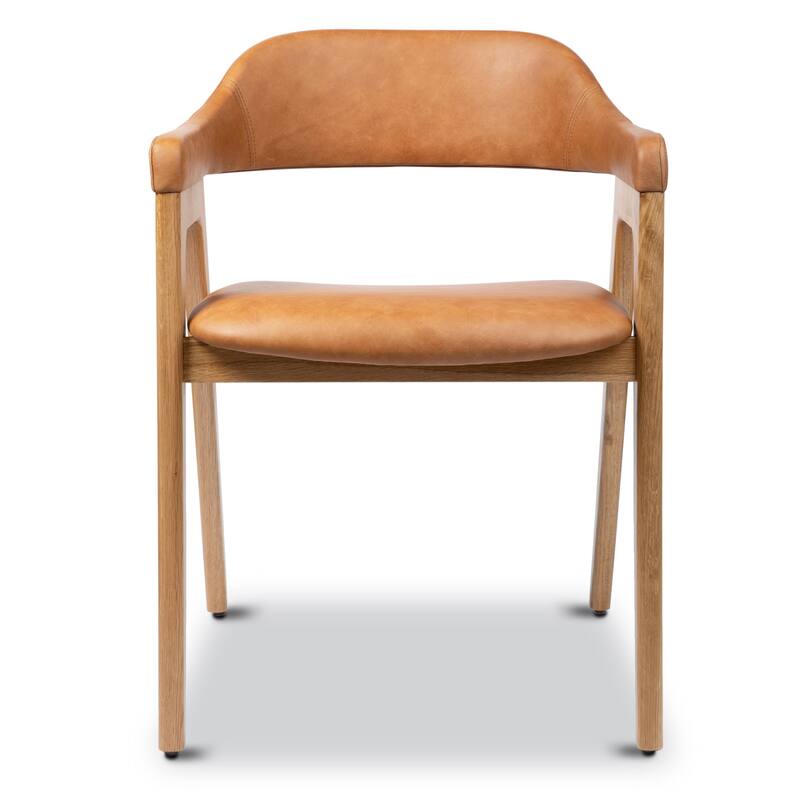 Poly and Bark Lando Leather Dining Chair