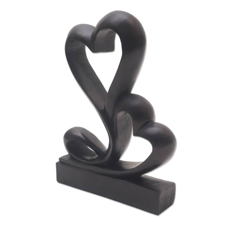 Novica Handmade Love Grows Wood Sculpture