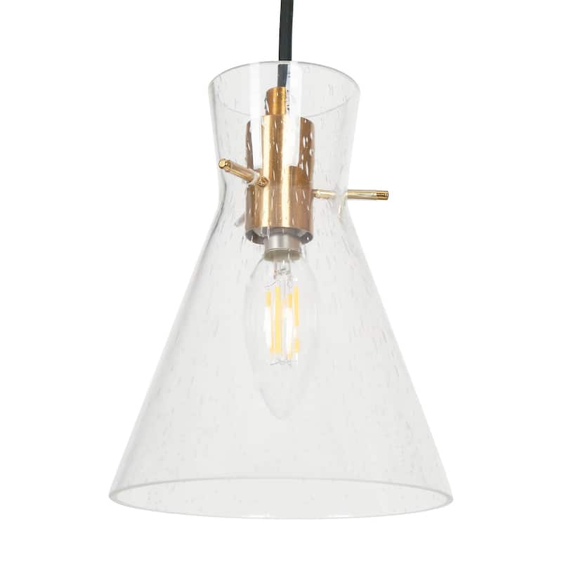 Modern Contemporary 3-light Flush Mount Ceiling Light Black Gold Linear Cluster Chandelier - 14.5''