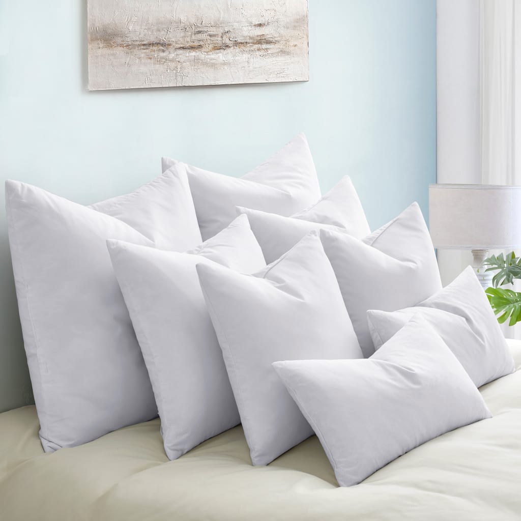 Feather Down Pillow Inserts Decorative Throw Pillows