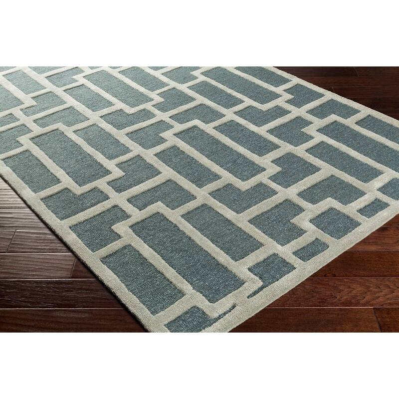 Hand-Tufted Thaxted Wool Area Rug