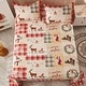 preview thumbnail 3 of 6, MarCielo Christmas Quilt Set Bedspread Set B021