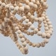preview thumbnail 9 of 9, Boho Wood Beaded Chandelier Pendant Plug-in Chandelier Light 1-Light