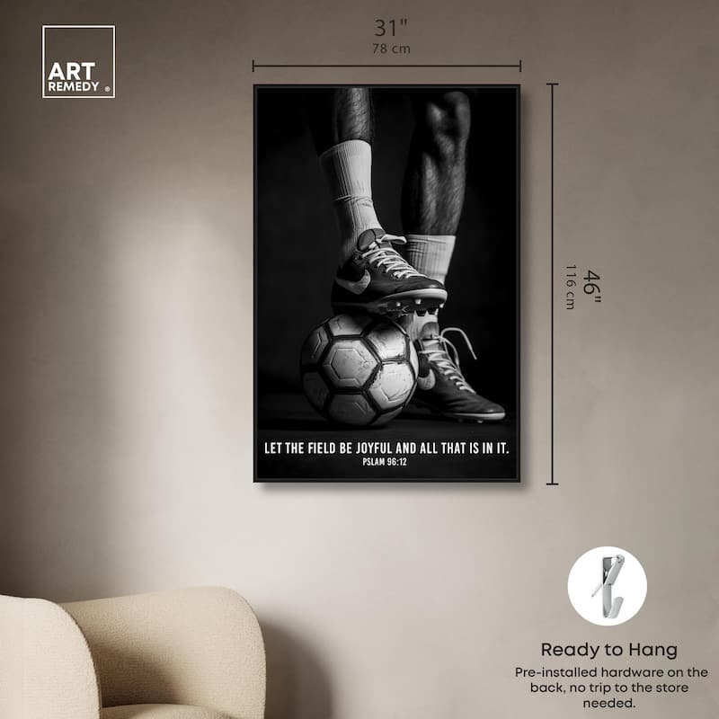 Let the Field be Joyful Canvas by Art Remedy