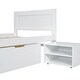 preview thumbnail 8 of 33, Twin Platform Bed with Drawer and Two Storage Shelves, No Box Spring Needed