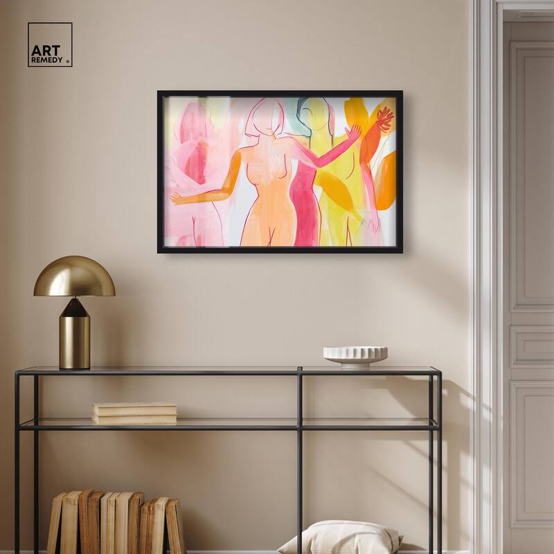 Three Graces Shadowbox by Art Remedy
