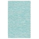 preview thumbnail 67 of 84, SAFAVIEH Handmade Flatweave Montauk Adrian Casual Cotton Rug 3' x 5' - Aqua/Ivory - Rectangle