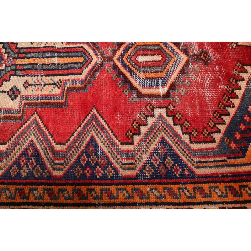 ECARPETGALLERY Hand-knotted Antalya Vintage Red Wool Rug - 3'4 x 6'6