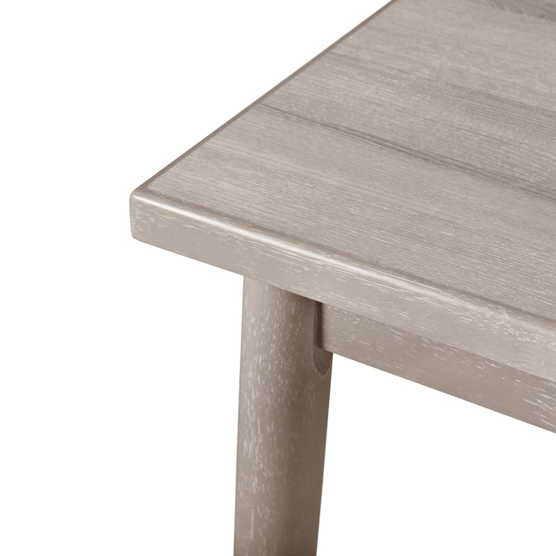 Furniture of America Calista Modern Grey 59-inch Wood Dining Table
