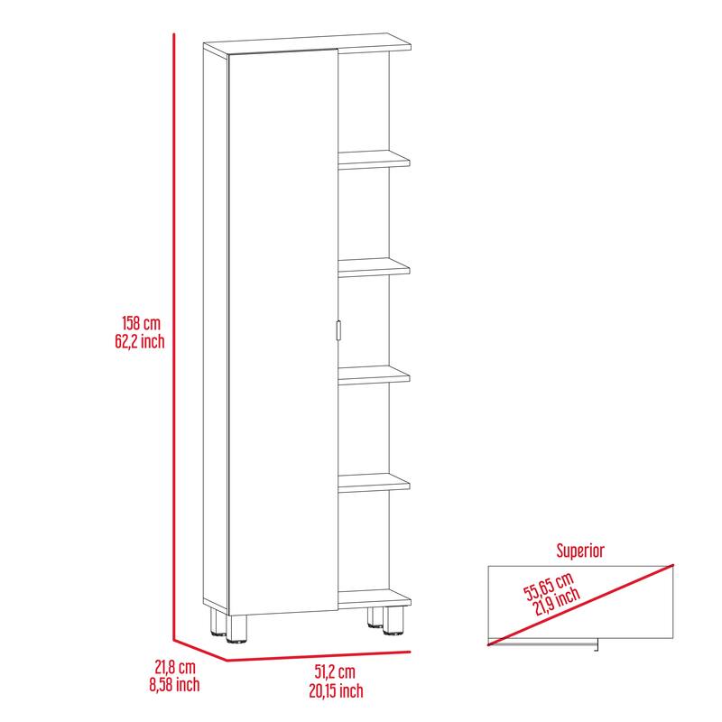 Mirror Linen Cabinet Reno