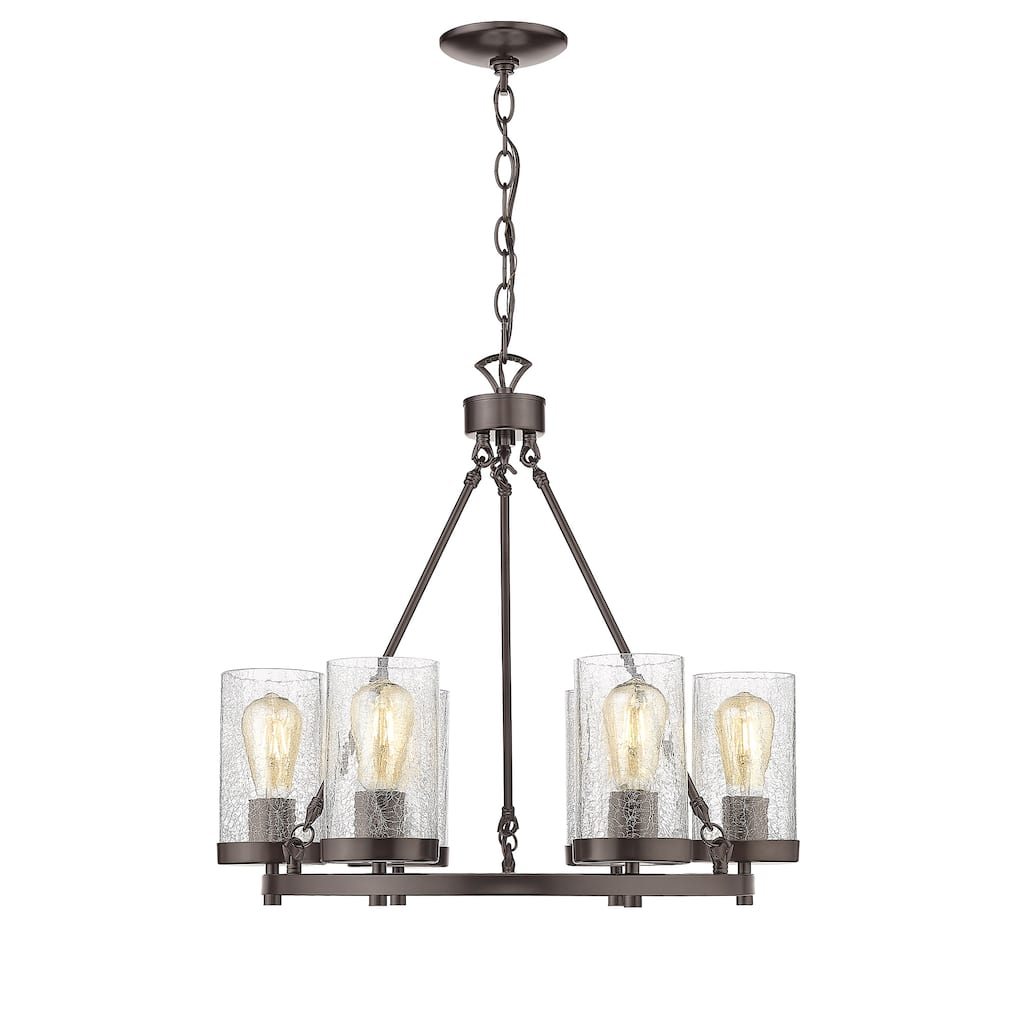 Ove Decors Southampton 6-Light Chandelier in Oil Rubbed Bronze - Oil Rubbed Bronze