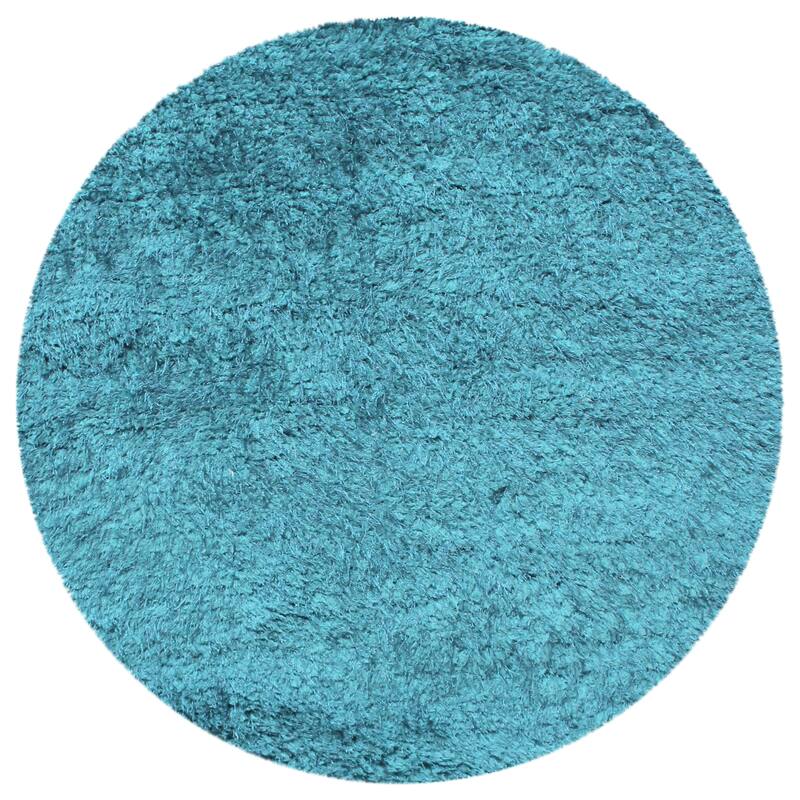 Superior Hand-tufted Plush Solid Shag Indoor Area Rug