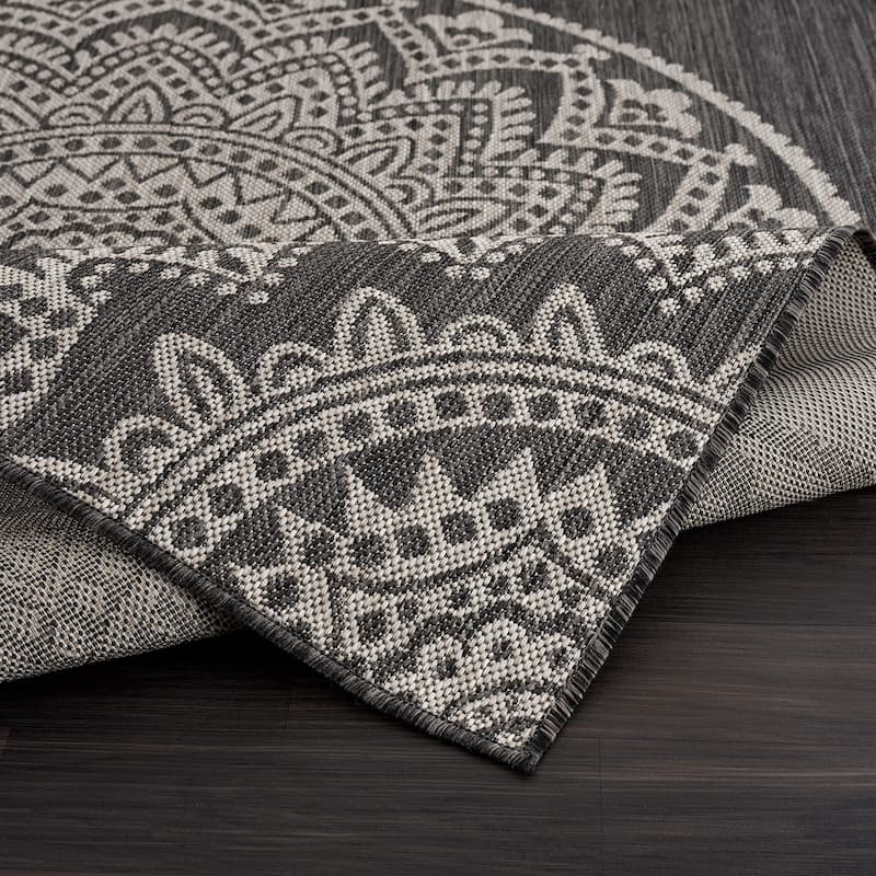 Beverly Rug Waikiki Insignia Modern Indoor Outdoor Rug