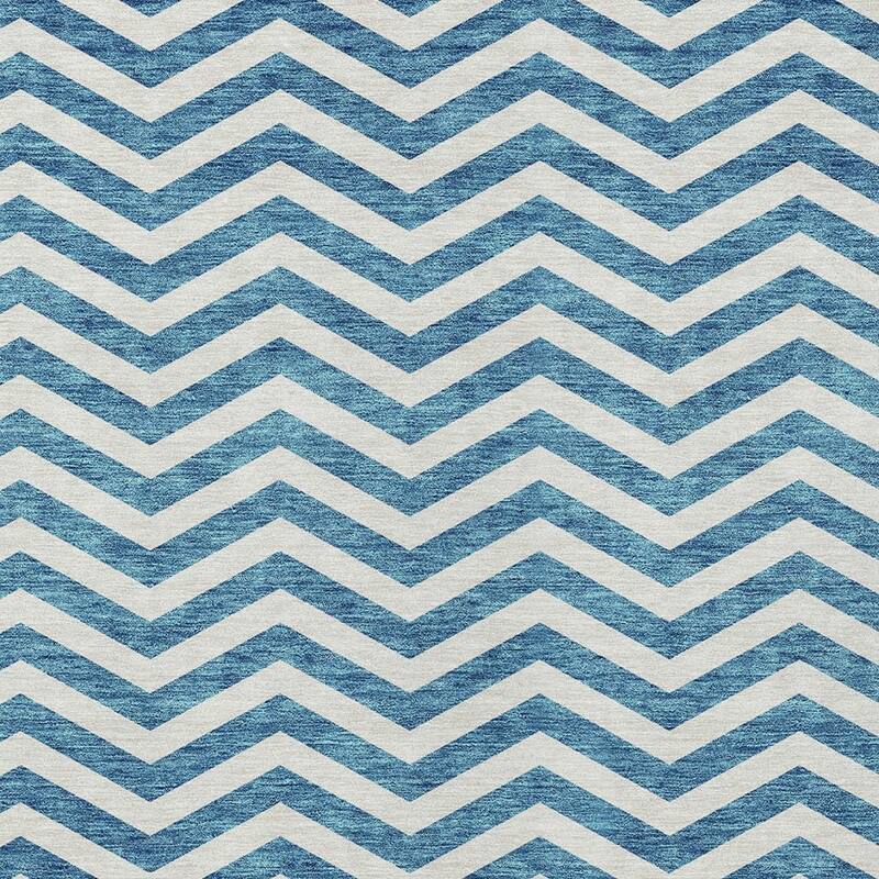 HomeRoots Chevron Transitional Rectangle Outdoor Rug