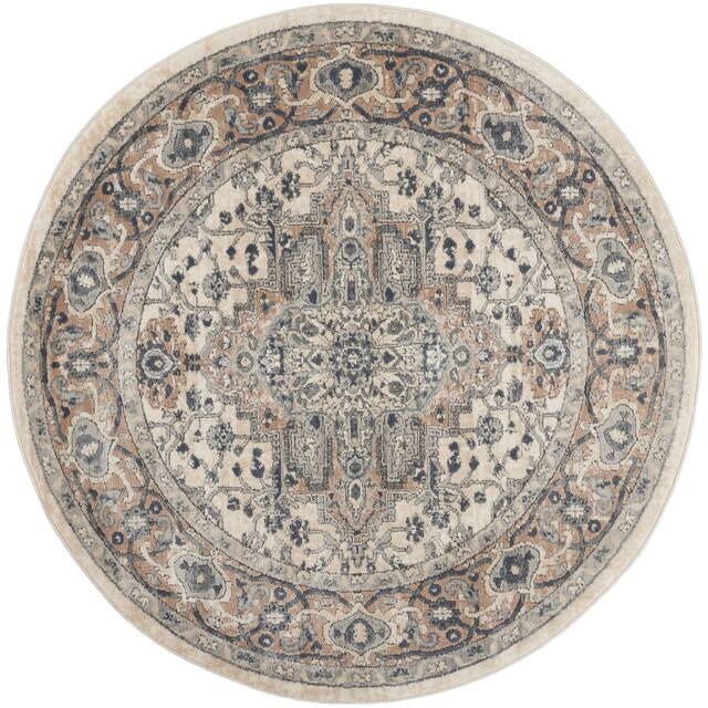 Nourison Concerto Traditional Persian Medallion Area Rug