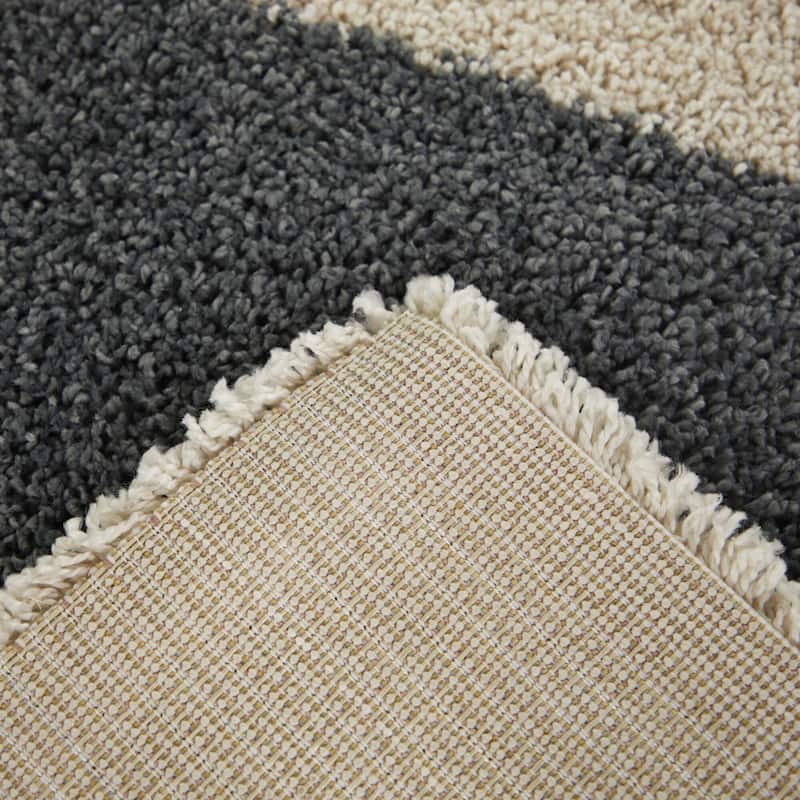 Balta Levine Modern Geometric Shag Area Rug