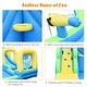 preview thumbnail 8 of 10, Costway Inflatable Water Slide Kids Bounce House Castle Splash Water - See Details
