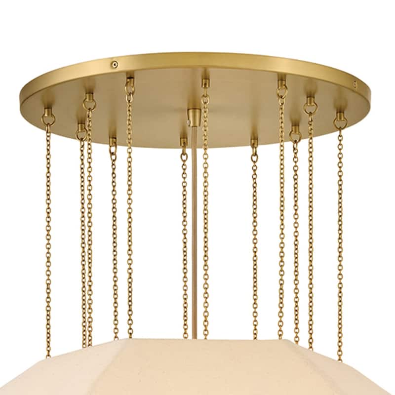 Hinkley Lighting 47495 Lyla 6 Light 32" Wide Drum Chandelier with