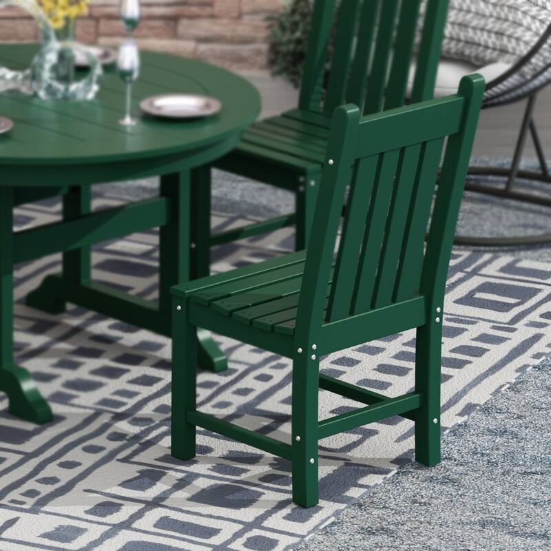 Polytrends Laguna Hdpe All Weather Outdoor Patio Dining Chair