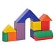 preview thumbnail 5 of 9, Soozier Foam Climbing Blocks for Toddlers, 11-Piece Baby Soft Foam Play Set, for Aged 1-3 Years Old Boys & Girls - Mlticolor