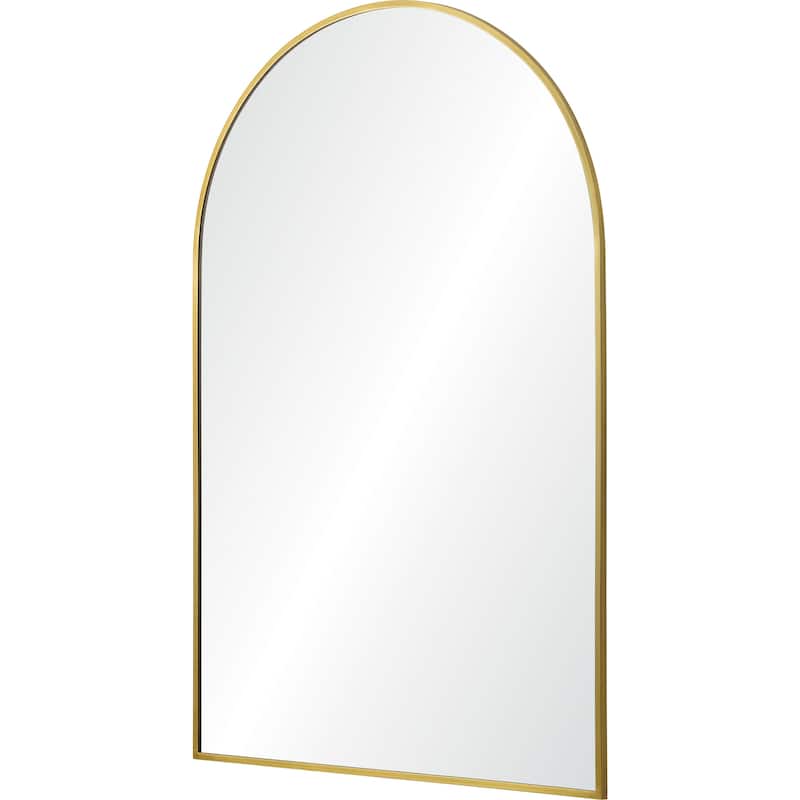 Renwil Durness Framed Satin Brass Mirror - Large