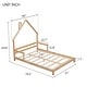 preview thumbnail 19 of 28, Full House-Shaped Headboard Bed With Handrails