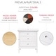 preview thumbnail 28 of 43, Glory Furniture Elowen 3-drawer Wood Nightstand