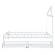 preview thumbnail 9 of 43, Full Size House Shaped Metal Platform Bed with Drawers