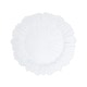 preview thumbnail 5 of 20, Radiant Elegance Starburst Charger (Set of 4) White - 4 Piece