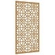 preview thumbnail 2 of 5, vidaXL Patio Wall Decoration 41.3"x21.7" Corten Steel Moorish Design