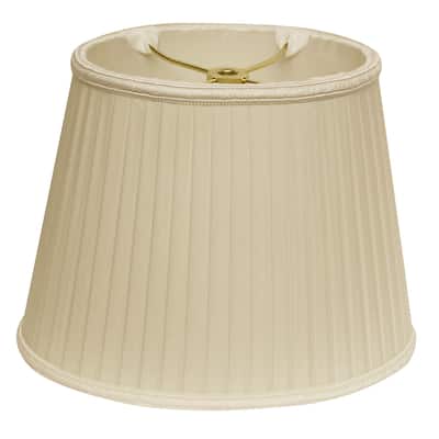Side Pleat Softback Lampshade with Washer Fitter, Egg