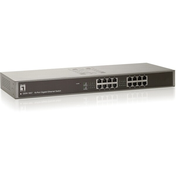 Cp technologies gsw-1657 levelone gsw-1657 16port enet