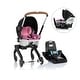 preview thumbnail 6 of 33, Gold Shyft DualRide with Carryall Storage Infant Car Seat and Stroller Combo Opal Pink