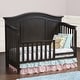 preview thumbnail 8 of 7, Glendale 4-in-1 Convertible Crib Charcoal Brown